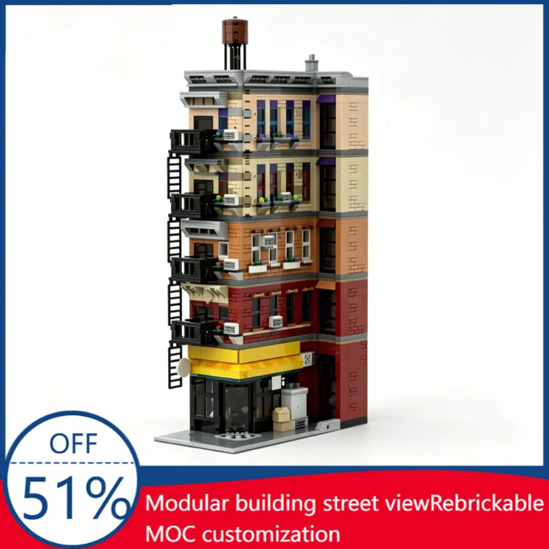 NEW 2662PCS MOC The Spider-Verse Apartment Complex Building Blocks Educational DIY Assembly Toy Gift For Collection And Display
NEW 2662PCS MOC The Spider-Verse Apartment Complex Building Blocks Educational DIY Assembly Toy Gift For Collection And Display