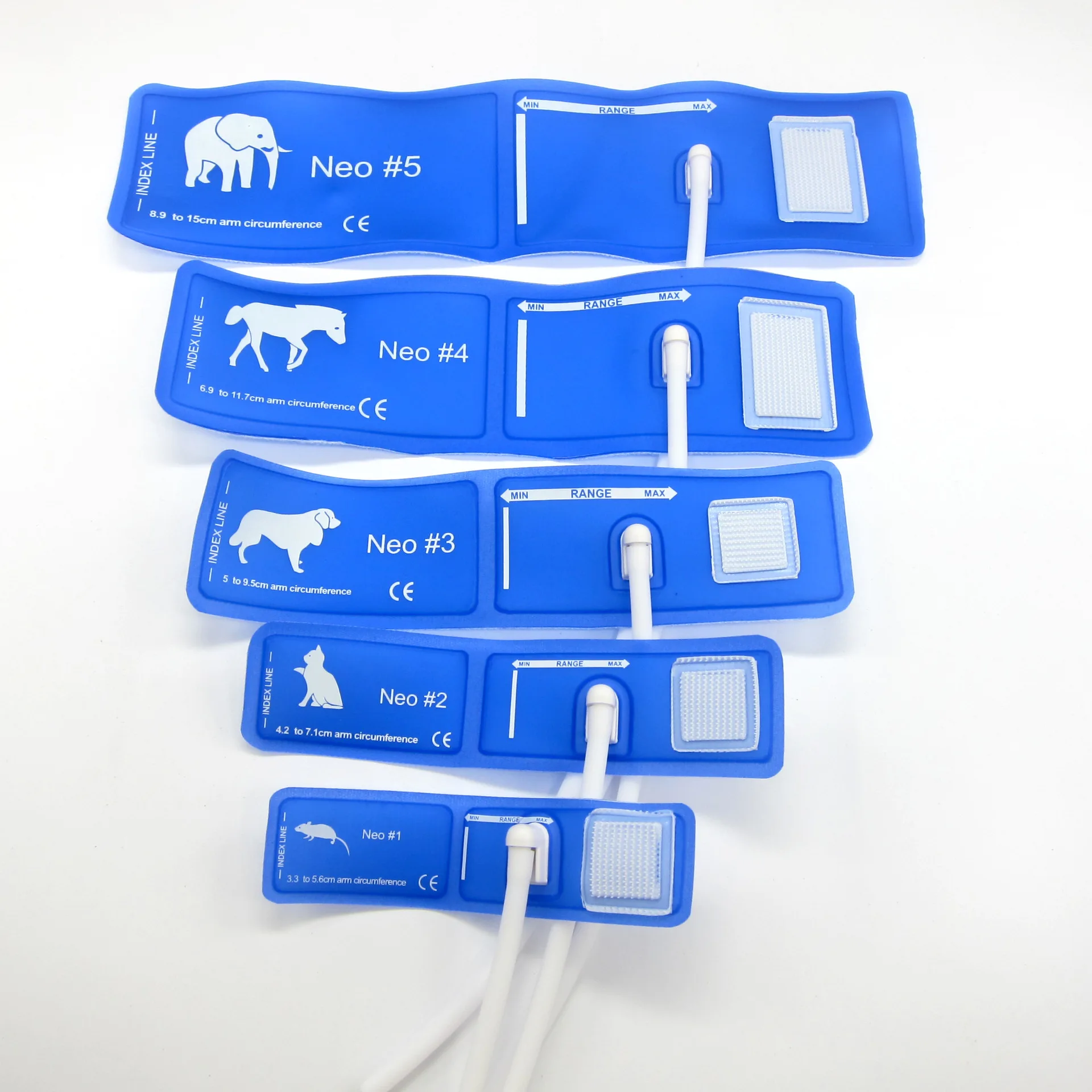 Animal blood pressure cuff No. 1-5/Animal sphygmomanometer pet blood pressure measurement
Animal blood pressure cuff No. 1-5/Animal sphygmomanometer pet blood pressure measurement