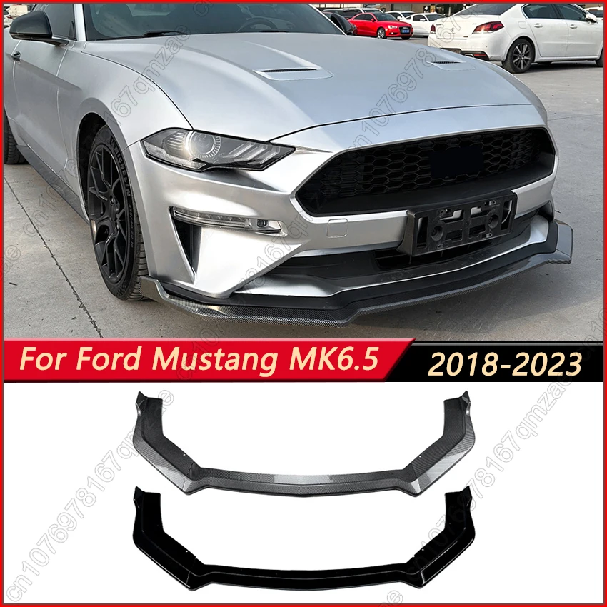 Для Ford Mustang MK6.5 2018-2023 3 шт. автомобильный передний бампер, спойлер, отделка губ, нижняя защита сплиттера, аксессуары для лезвий
Для Ford Mustang MK6.5 2018-2023 3 шт. автомобильный передний бампер, спойлер, отделка губ, нижняя защита сплиттера, аксессуары для лезвий