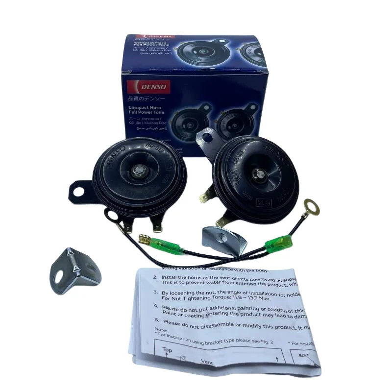 Универсальный автомобильный воздушный звуковой сигнал 12 В, 1 комплект, водонепроницаемый диск в форме Denso, качество, совместимое, используемое, все автомобили для Toyota, Honda, Nissan
Универсальный автомобильный воздушный звуковой сигнал 12 В, 1 комплект, водонепроницаемый диск в форме Denso, качество, совместимое, используемое, все автомобили для Toyota, Honda, Nissan