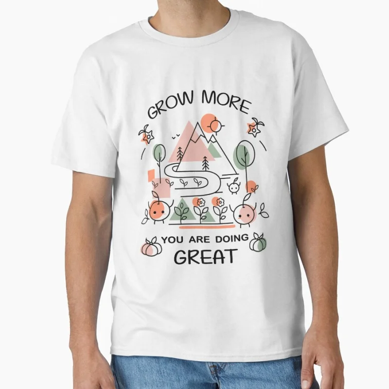 Stardew Valley inspired cute Junimos, Grow more you are doing great T Shirt for men 100% cotton large size Adult tops S-6XL
Stardew Valley inspired cute Junimos, Grow more you are doing great T Shirt for men 100% cotton large size Adult tops S-6XL