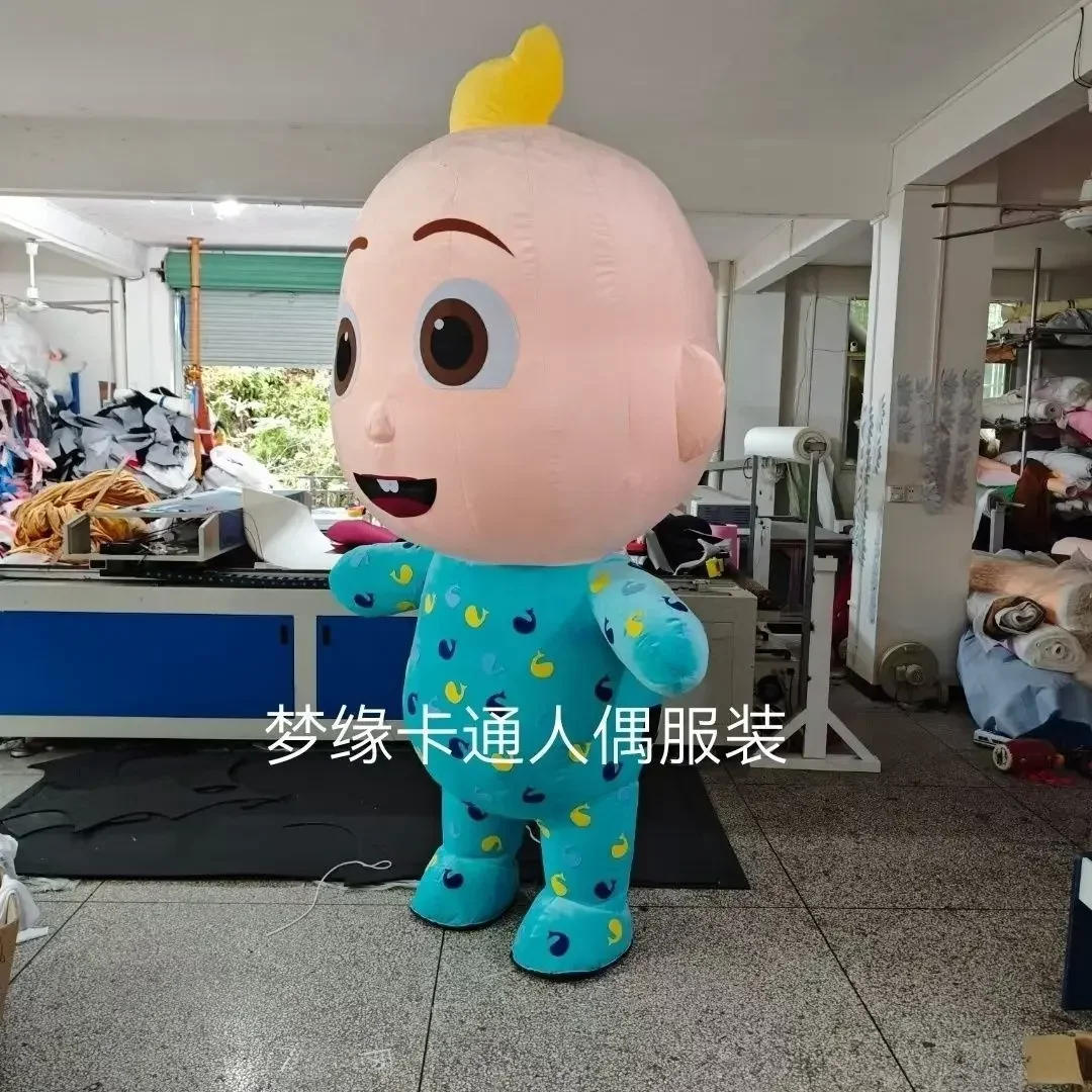 Giant Inflatable Baby Boy JJ Mascot Costume Cartoon Doll Outfit for Birthday Parties And Events No Battery
Giant Inflatable Baby Boy JJ Mascot Costume Cartoon Doll Outfit for Birthday Parties And Events No Battery