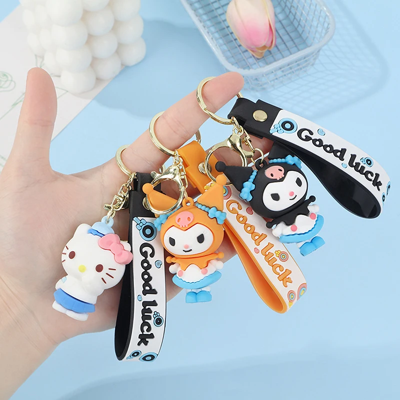 Sanrio Hello Kitty Figures Keychain Kuromi My Melody Action Figural Model PVC Key Ring Cinnamoroll Figurine Birthday Gifts
Sanrio Hello Kitty Figures Keychain Kuromi My Melody Action Figural Model PVC Key Ring Cinnamoroll Figurine Birthday Gifts