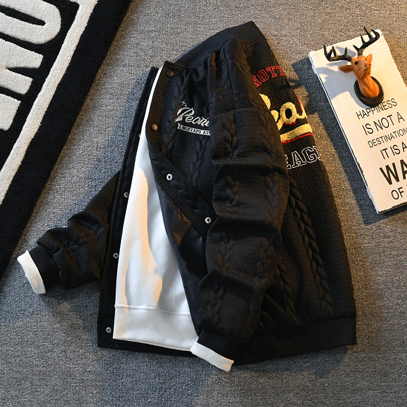 Мужская бейсбольная футболка в американском стиле, свободная повседневная верхняя одежда, весенне-осенняя спортивная толстовка с вышивкой, модный бренд
Мужская бейсбольная футболка в американском стиле, свободная повседневная верхняя одежда, весенне-осенняя спортивная толстовка с вышивкой, модный бренд