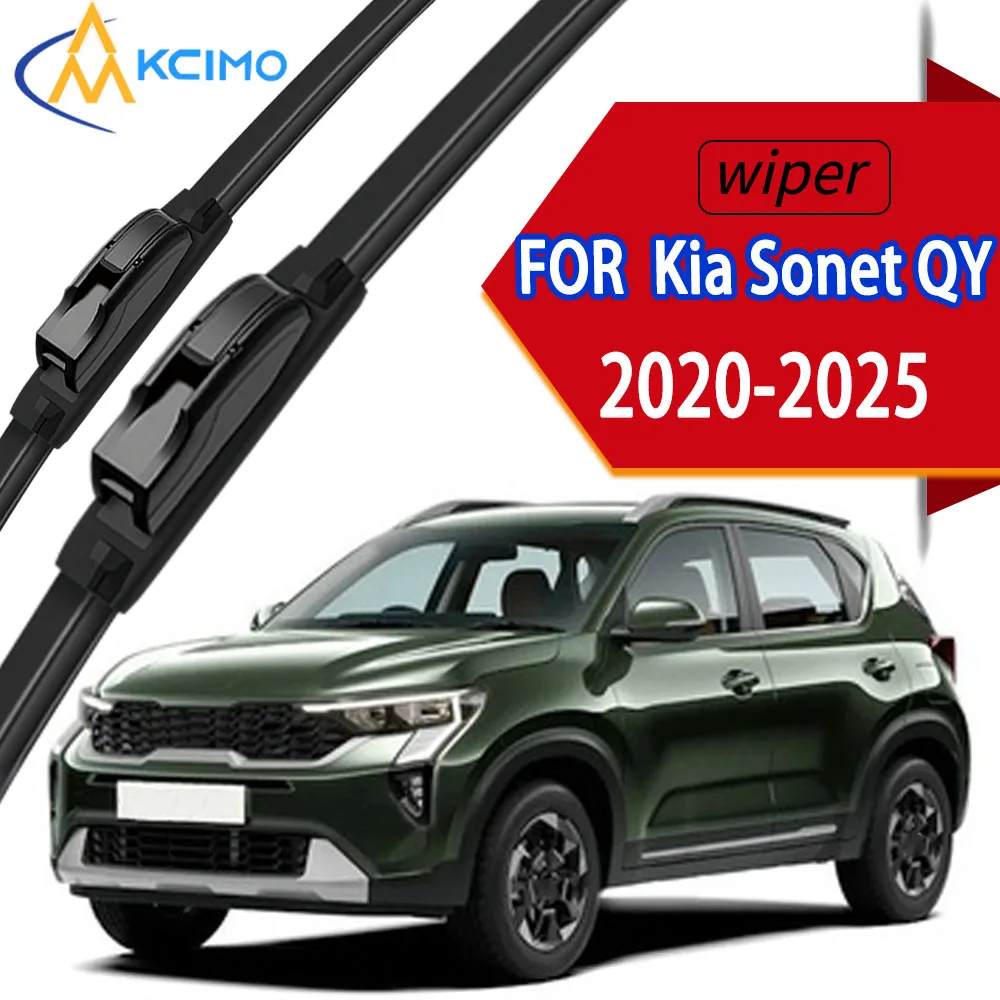 Premium High-Density Rubber Front Windscreen Wiper Blades Perfect Fit for Kia Sonet QY 2020-2025
Premium High-Density Rubber Front Windscreen Wiper Blades Perfect Fit for Kia Sonet QY 2020-2025