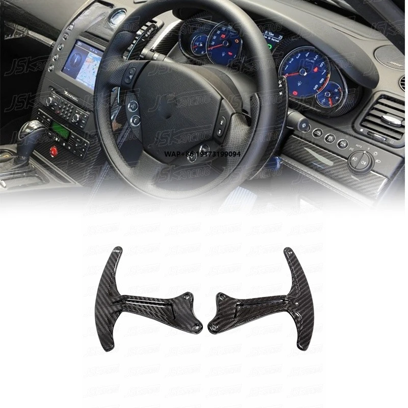 Carbon Fiber Shift Paddles for Granturismo Grancabrio GT GC GTS 2007-2012 Interior Trim Modified Upgraded
Carbon Fiber Shift Paddles for Granturismo Grancabrio GT GC GTS 2007-2012 Interior Trim Modified Upgraded
