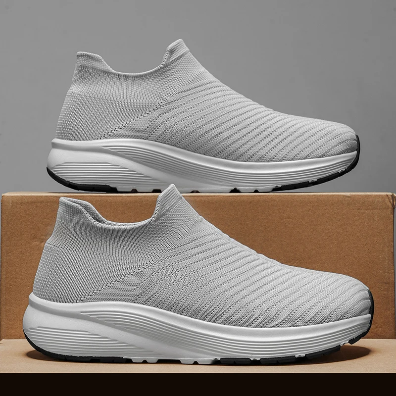 Flat Ground Running Men Mesh Sport Shoes Breathable Smooth Sole Comfortable Daily Fitness Sneakers
Flat Ground Running Men Mesh Sport Shoes Breathable Smooth Sole Comfortable Daily Fitness Sneakers