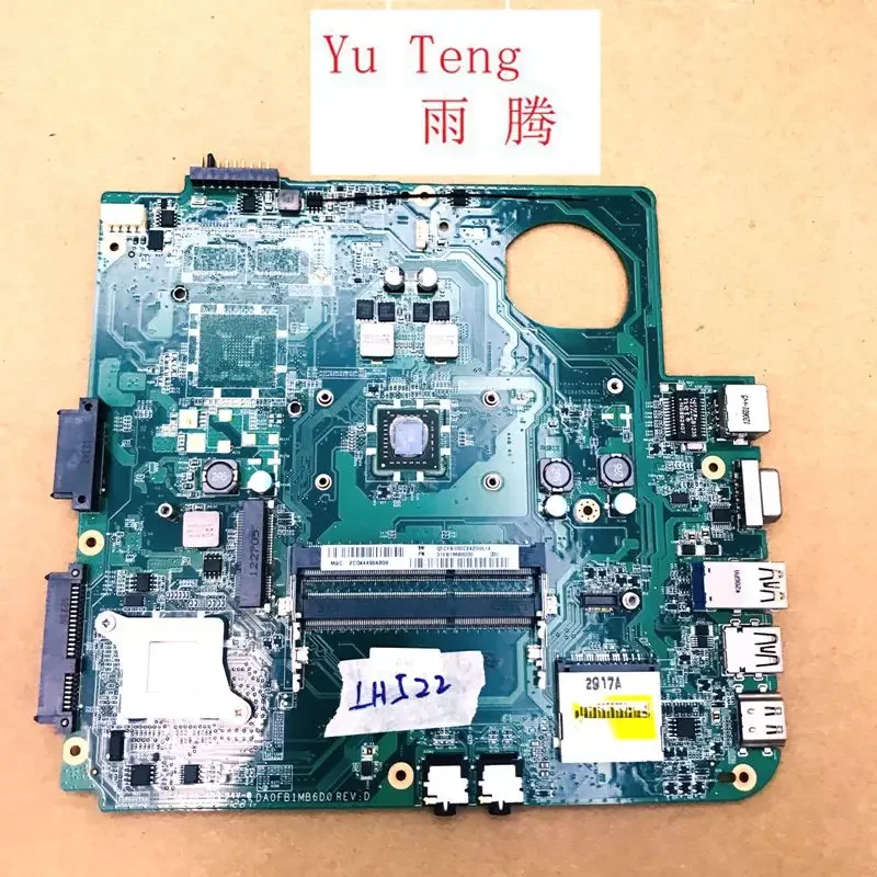 Suitable for Fujitsu LH522 notebook motherboard integrated graphics DA0FB1MB6D0 REV: D motherboard test ok delivery
Suitable for Fujitsu LH522 notebook motherboard integrated graphics DA0FB1MB6D0 REV: D motherboard test ok delivery