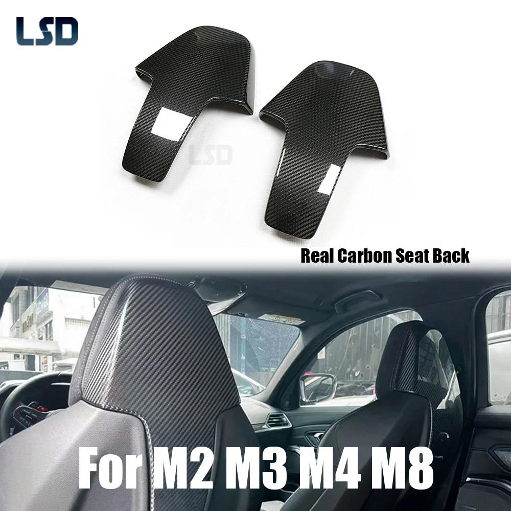 2Pcs For 2020+ BMW M2 G87 M3 G80 M4 G82 G83 M8 X3M X4M Dry Carbon Fiber Inner Seat Back Cover Trim Matt Forged Performance
2Pcs For 2020+ BMW M2 G87 M3 G80 M4 G82 G83 M8 X3M X4M Dry Carbon Fiber Inner Seat Back Cover Trim Matt Forged Performance
