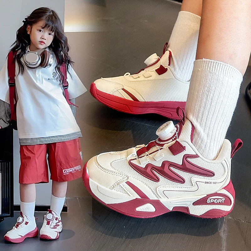 Children Shoes Boy Sneaker Soft Non-slip School Casual Kids Running Shoe Autumn Mesh Leather Tennis Sports Shoes for Girl 4-12 Y
Children Shoes Boy Sneaker Soft Non-slip School Casual Kids Running Shoe Autumn Mesh Leather Tennis Sports Shoes for Girl 4-12 Y