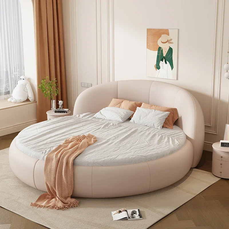 Wooden Price Bed Double Decoration Couples Girls Frame Circle Double Bed Adults Modern Style Cama Matrimonial Furniture For Home
Wooden Price Bed Double Decoration Couples Girls Frame Circle Double Bed Adults Modern Style Cama Matrimonial Furniture For Home