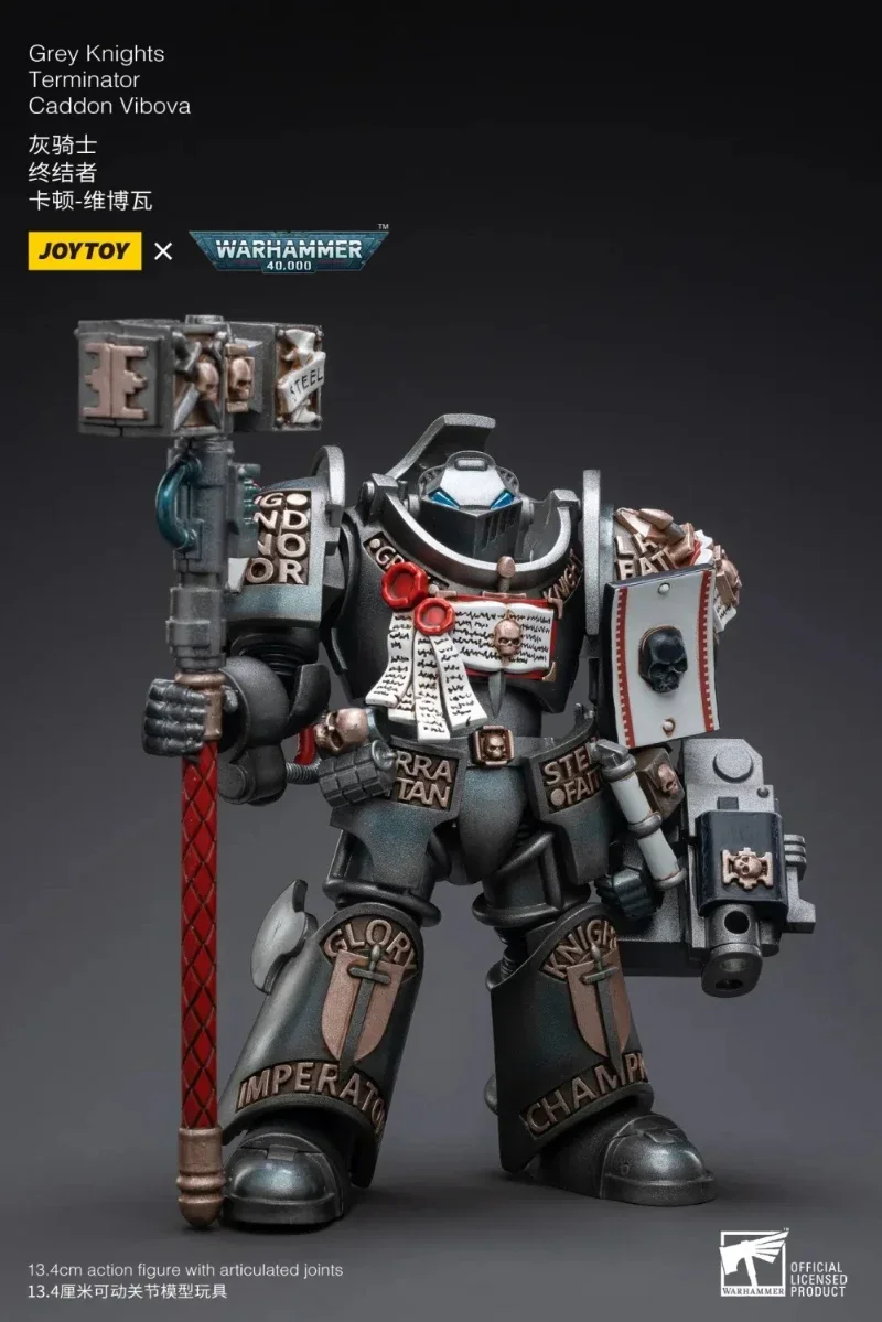 JOYTOY Warhammer 40K Grey Knights Terminator Incanus Neodan 1:18 Action Figure,Collection Model Gift
JOYTOY Warhammer 40K Grey Knights Terminator Incanus Neodan 1:18 Action Figure,Collection Model Gift