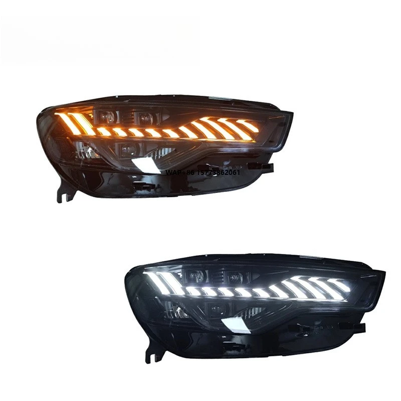 2 Unit LED Headlights Car Accessories Suitable for Auto Lighting Systems 12-15 A6L Modified Headlight Assembly Upgrade A7
2 Unit LED Headlights Car Accessories Suitable for Auto Lighting Systems 12-15 A6L Modified Headlight Assembly Upgrade A7