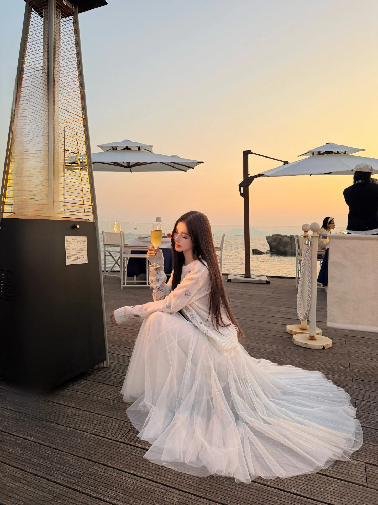 Okmashop Moon Shadow Floating Silk Mesh Half-length A-line Skirt Women's Spring High-waist Slimming Gown Elegant Full-skirted...
Okmashop Moon Shadow Floating Silk Mesh Half-length A-line Skirt Women's Spring High-waist Slimming Gown Elegant Full-skirted...