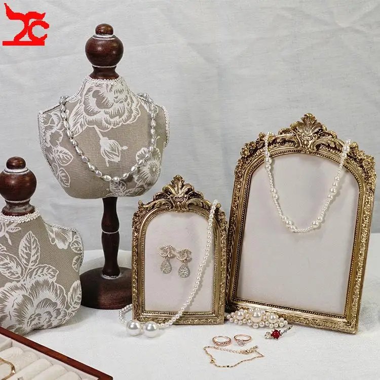 Vintage Photo Frame Jewelry Storage Rack Necklace Earrings Organizer Jewelry Display Decoration Shooting Props Ornaments
Vintage Photo Frame Jewelry Storage Rack Necklace Earrings Organizer Jewelry Display Decoration Shooting Props Ornaments