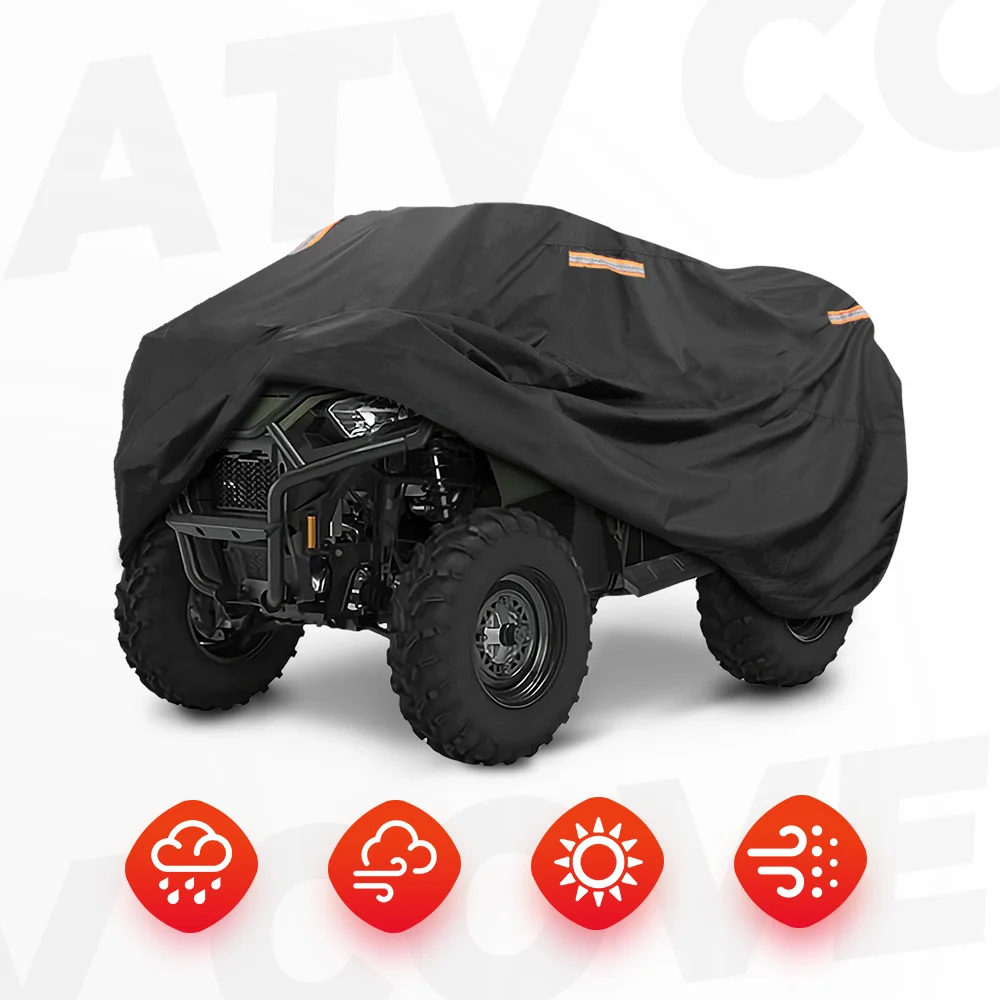 ATV Quad 300D Oxford PU Storage Cover Compatible with Polaris Sportsman for Yamaha Raptor for Suzuki Rain Snow Fully Covers
ATV Quad 300D Oxford PU Storage Cover Compatible with Polaris Sportsman for Yamaha Raptor for Suzuki Rain Snow Fully Covers