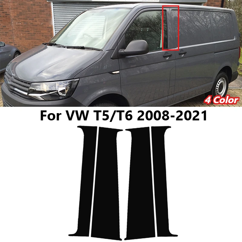 4Pcs For VW T5/T6 2008-2017 2018 2019 2020 2021 Car Door Window B C Column Pillar Posts Trim Cover Decal Decorative Stickers
4Pcs For VW T5/T6 2008-2017 2018 2019 2020 2021 Car Door Window B C Column Pillar Posts Trim Cover Decal Decorative Stickers