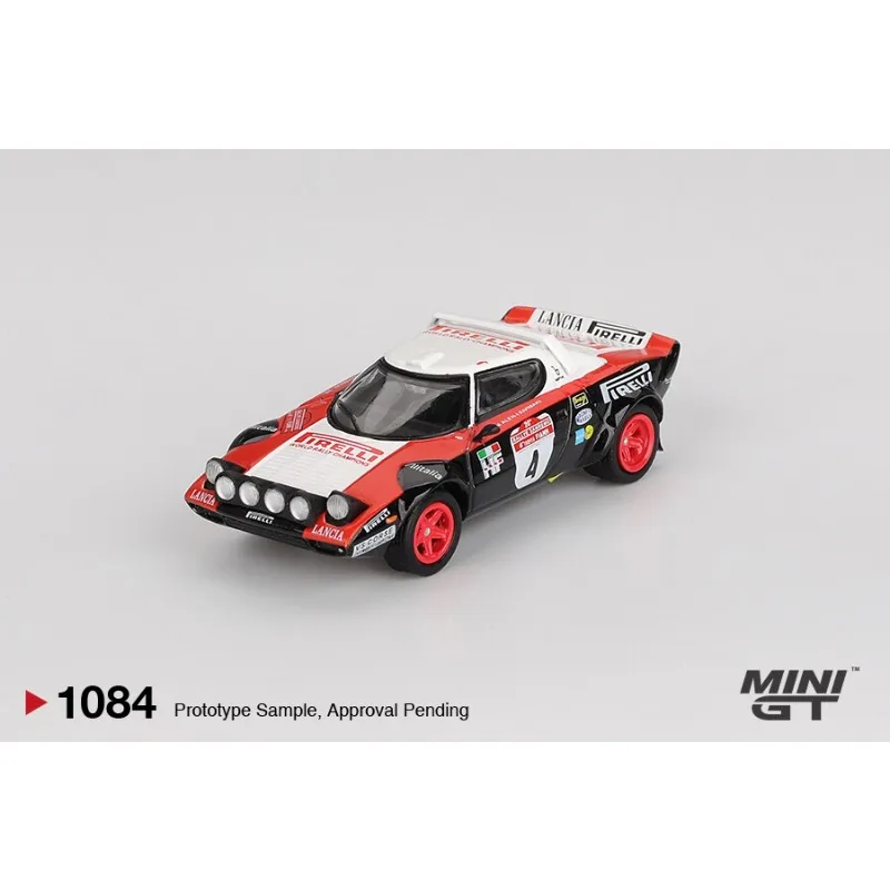 MINIGT 1:64 alloy model of Fiat Stratos HF 4# from 1978 - an adult collectible display item or a children's gift.
MINIGT 1:64 alloy model of Fiat Stratos HF 4# from 1978 - an adult collectible display item or a children's gift.