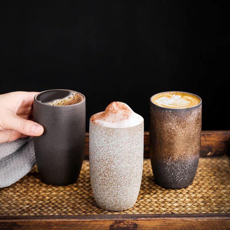 Kitchen,Dining & Bar Retro stoneware espresso cup ceramic tea cup creative design household water cup latte cup gift DIY logo
Kitchen,Dining & Bar Retro stoneware espresso cup ceramic tea cup creative design household water cup latte cup gift DIY logo