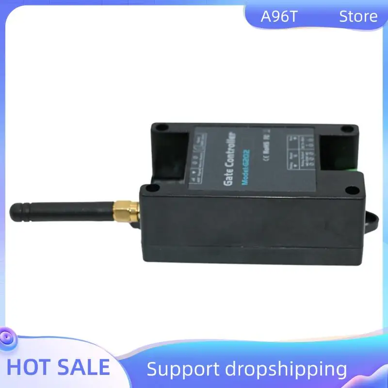 A96T G202 Mobile Phone GSM Gate Door Opener 4G Single Relay Switch Electric Gate Remote Controller 850/900/1800/1900Mhz
A96T G202 Mobile Phone GSM Gate Door Opener 4G Single Relay Switch Electric Gate Remote Controller 850/900/1800/1900Mhz
