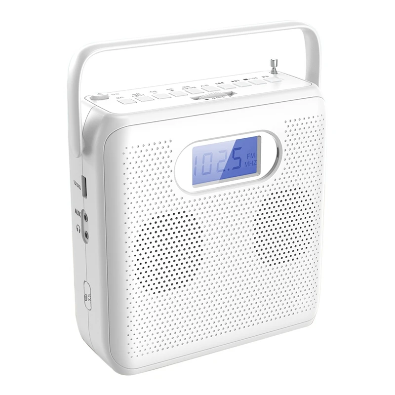 Portable Bluetooth CD Player With Vertical Design, CD Boombox Speakers, FM Radio, Support USB, AUX ,And LCD Display-AU47
Portable Bluetooth CD Player With Vertical Design, CD Boombox Speakers, FM Radio, Support USB, AUX ,And LCD Display-AU47