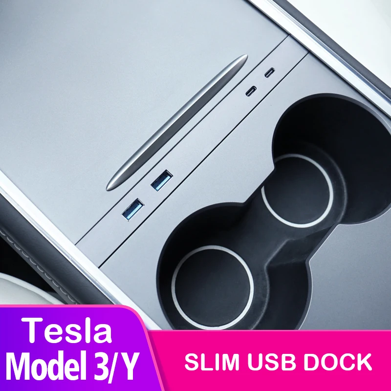 For Tesla 2021-2023 Model 3 Model Y 27w Car Docking Station USB Converter Interior Decoration Accessories USB Splitter Hub Exten
For Tesla 2021-2023 Model 3 Model Y 27w Car Docking Station USB Converter Interior Decoration Accessories USB Splitter Hub Exten