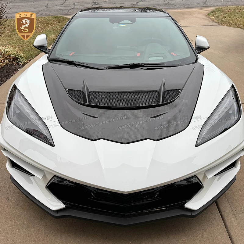 ZR1.2 Style Car Hood For Chevrolet Corvette C8 Z06 Dry Twill Carbon Fiber Engine Bonnet Air Intake Cover Exterior Accessory
ZR1.2 Style Car Hood For Chevrolet Corvette C8 Z06 Dry Twill Carbon Fiber Engine Bonnet Air Intake Cover Exterior Accessory
