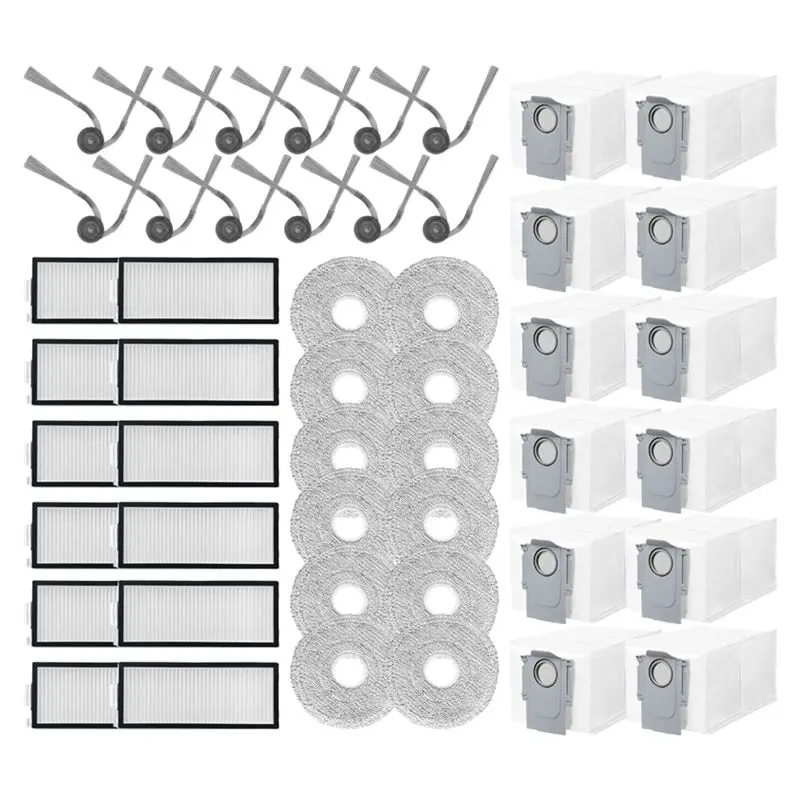 【A16Z】For Roborock Saros Z70 Replacement Dust Bags Mop Cloth Hepa Filter Side Brush Accessories
【A16Z】For Roborock Saros Z70 Replacement Dust Bags Mop Cloth Hepa Filter Side Brush Accessories