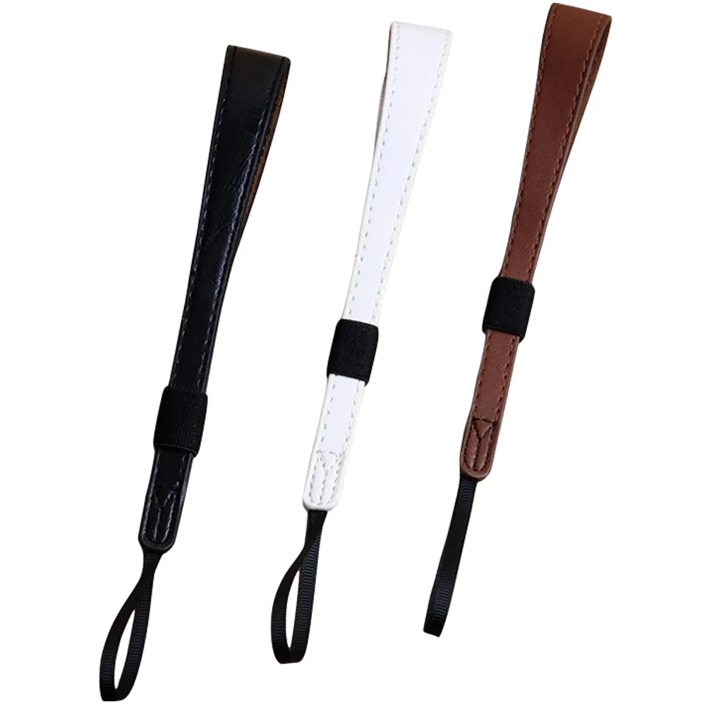 3Pcs Camera Wrist Straps PU Hand Lanyard Sturdy Anti-Lost Phone Key Holder Lightweight Comfortable for Photography Use
3Pcs Camera Wrist Straps PU Hand Lanyard Sturdy Anti-Lost Phone Key Holder Lightweight Comfortable for Photography Use