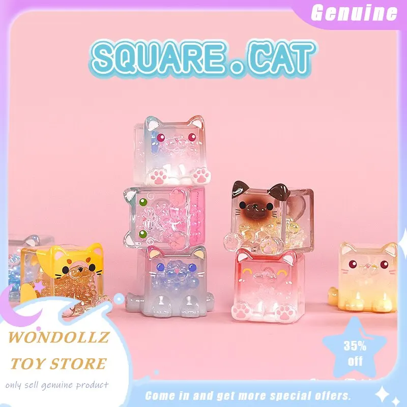 Genuine Square.Cat Ice Cool Resin Series Blind Box Cute Mini Collection Figure Desktop Ornament Decor Gift For Girls Friends
Genuine Square.Cat Ice Cool Resin Series Blind Box Cute Mini Collection Figure Desktop Ornament Decor Gift For Girls Friends