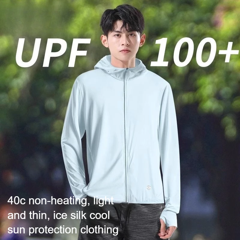 2025 New Sun Protection Clothes for Men's UV-proof Summer Light and Thin Ice Silk Breathable Fishing and Cycling Jacket
2025 New Sun Protection Clothes for Men's UV-proof Summer Light and Thin Ice Silk Breathable Fishing and Cycling Jacket