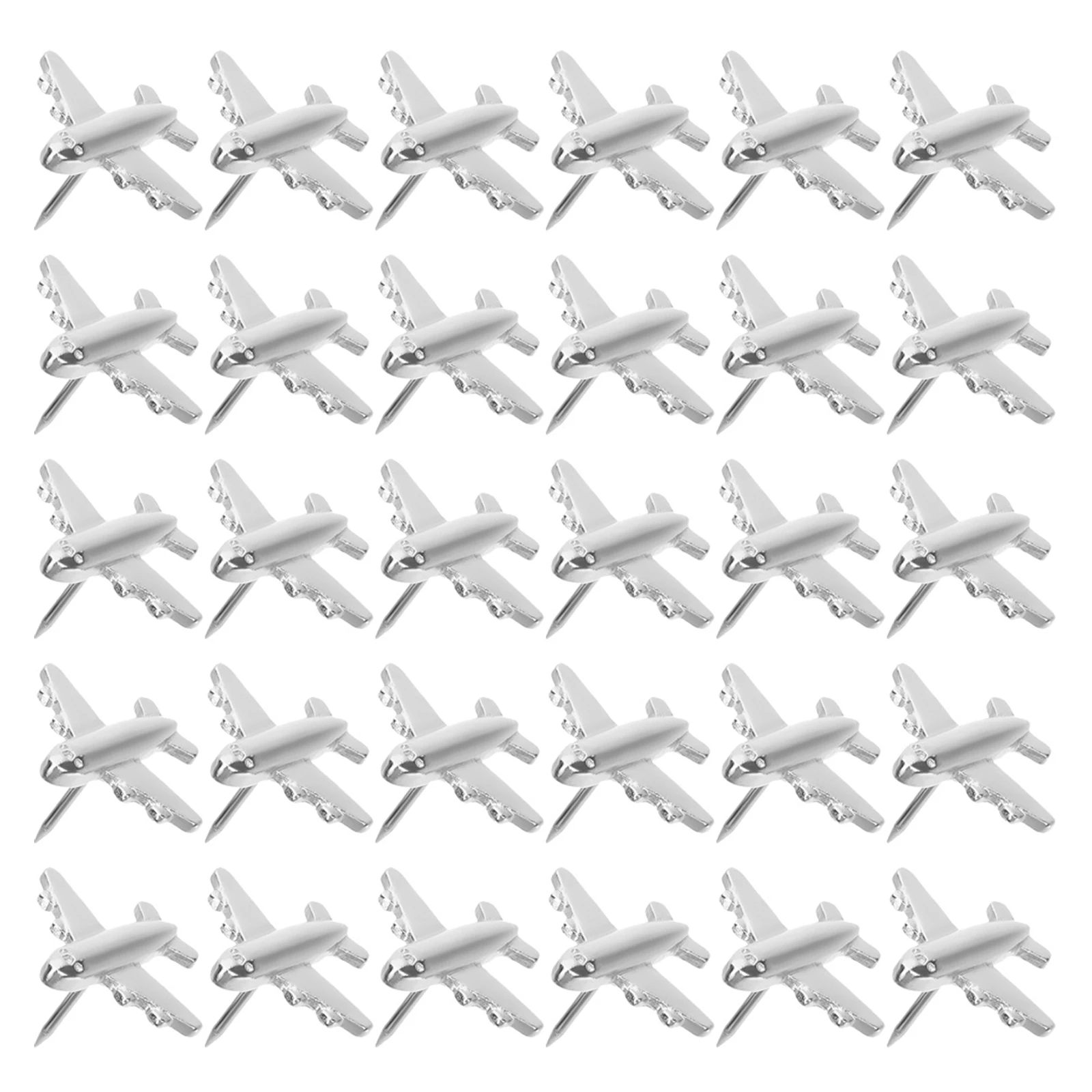 60Pcs Airplane Shaped Thumbtacks Metal Functional Decorative Pins for Photo Map Display on Corkboard Felt Board Office Use
60Pcs Airplane Shaped Thumbtacks Metal Functional Decorative Pins for Photo Map Display on Corkboard Felt Board Office Use