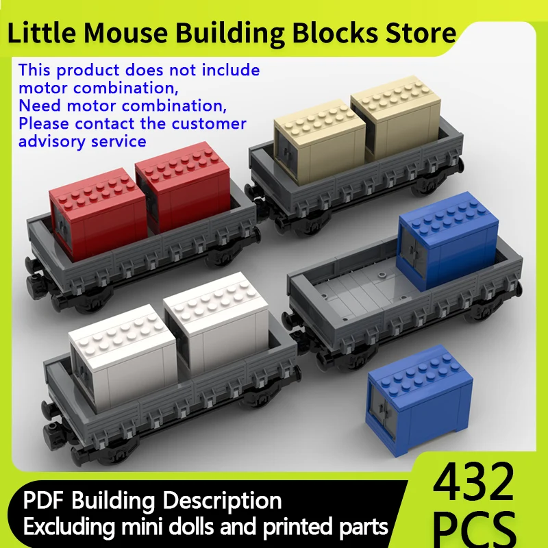City Car Model MOC Building Bricks Railway Container Train Wagons Modular Technology Children Holiday Gifts Assemble Toys Suit
City Car Model MOC Building Bricks Railway Container Train Wagons Modular Technology Children Holiday Gifts Assemble Toys Suit
