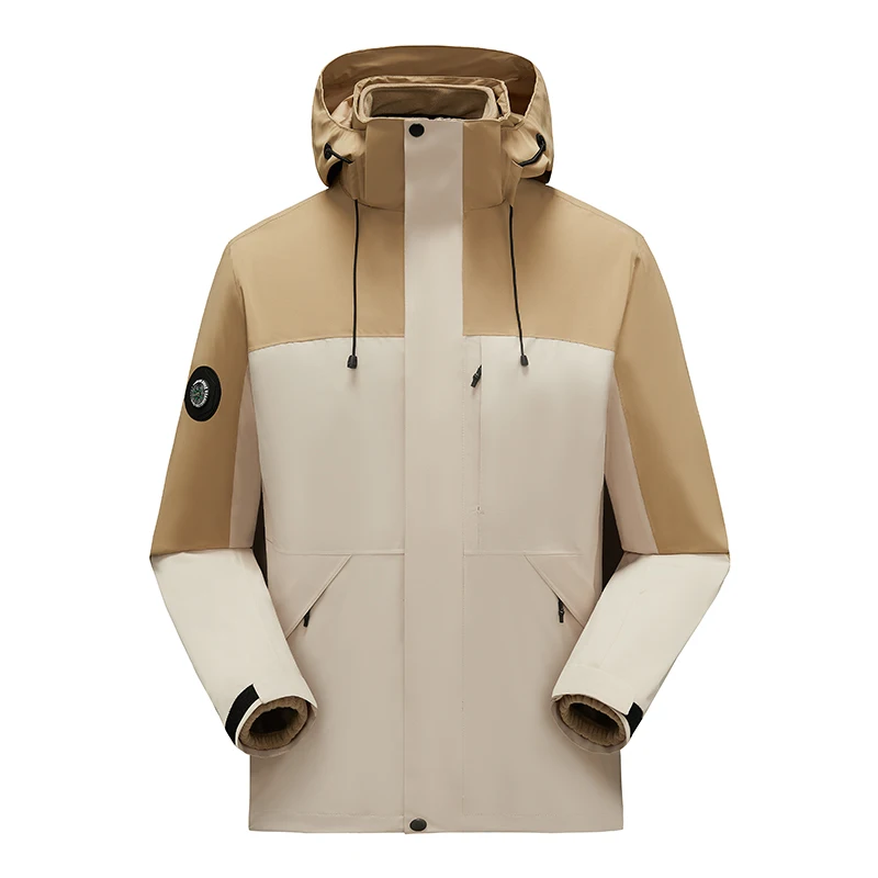 3-in-1 Fleece Autumn Winter Fashion Hoodie Windbreaker Sportswear Men Sports Hiking Coat Waterproof Outerwear Casual Jacket Tops
3-in-1 Fleece Autumn Winter Fashion Hoodie Windbreaker Sportswear Men Sports Hiking Coat Waterproof Outerwear Casual Jacket Tops