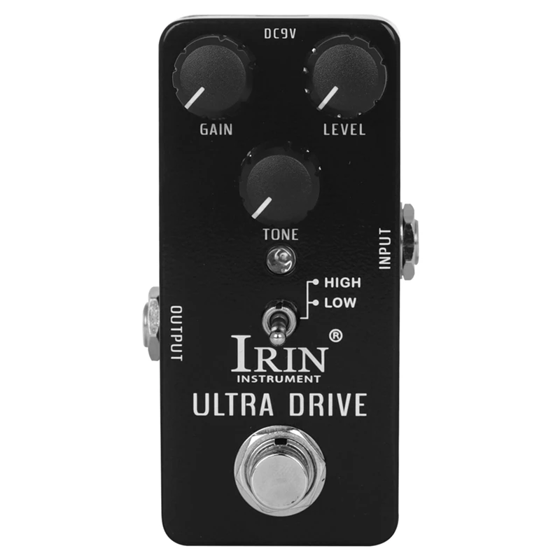IRIN Effect Electric Guitar Effect Pedal True Bypass Pedal Metal Casing Guitar Accessories(ULTRA DRIVE)
IRIN Effect Electric Guitar Effect Pedal True Bypass Pedal Metal Casing Guitar Accessories(ULTRA DRIVE)