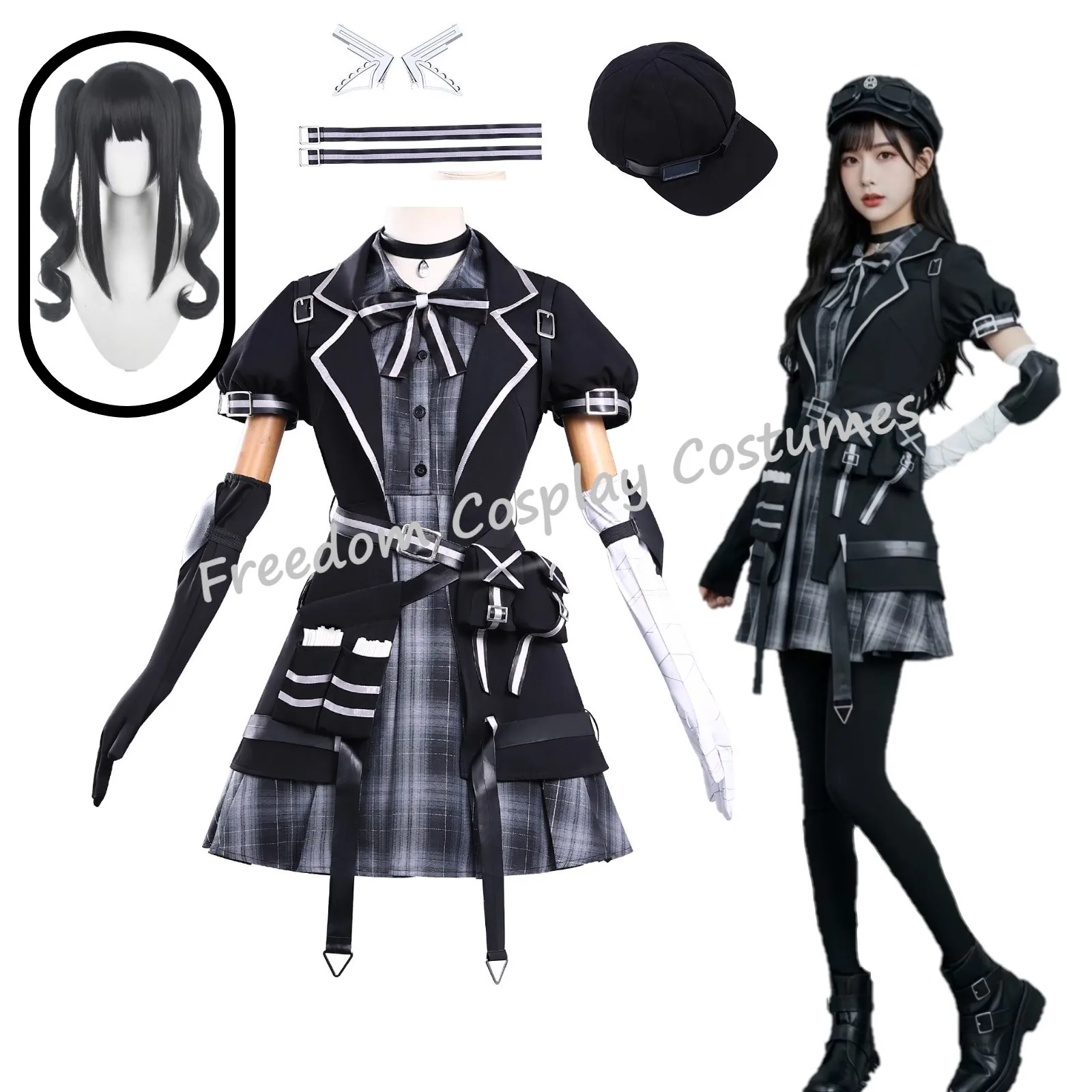 Игра Волшебная Девушка Ведьма Пробные Куроби Ненка Косплей Костюм Парик Униформа Шляпа Головные Уборы Хэллоуин Вечеринка для Женщин Девочек Карнавал
Игра Волшебная Девушка Ведьма Пробные Куроби Ненка Косплей Костюм Парик Униформа Шляпа Головные Уборы Хэллоуин Вечеринка для Женщин Девочек Карнавал