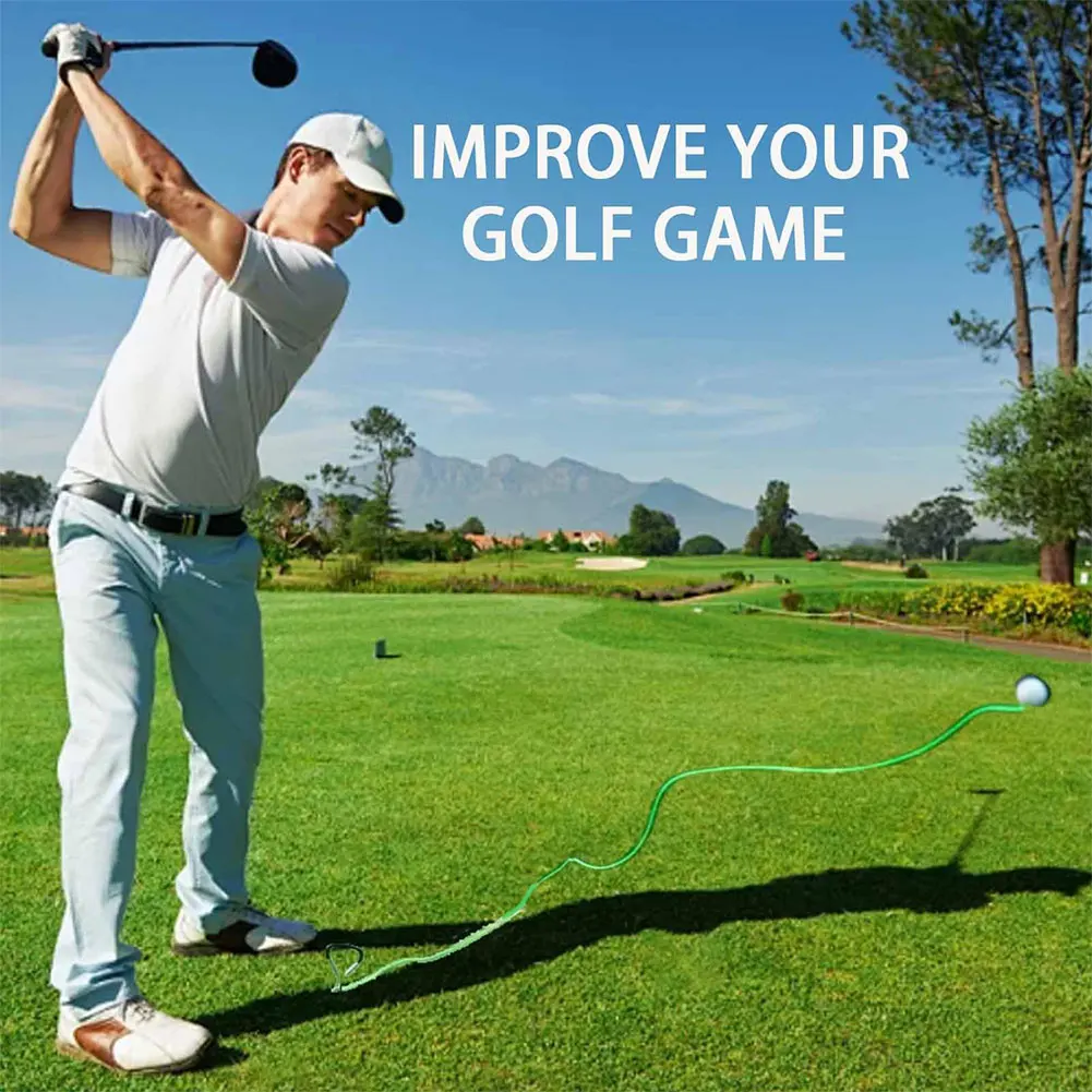 Golf Practice Tool Improved Golfers Swing and Master Tempo Golf Rope Swing Trainer Set-Golf Swing Training Aid for Beginners