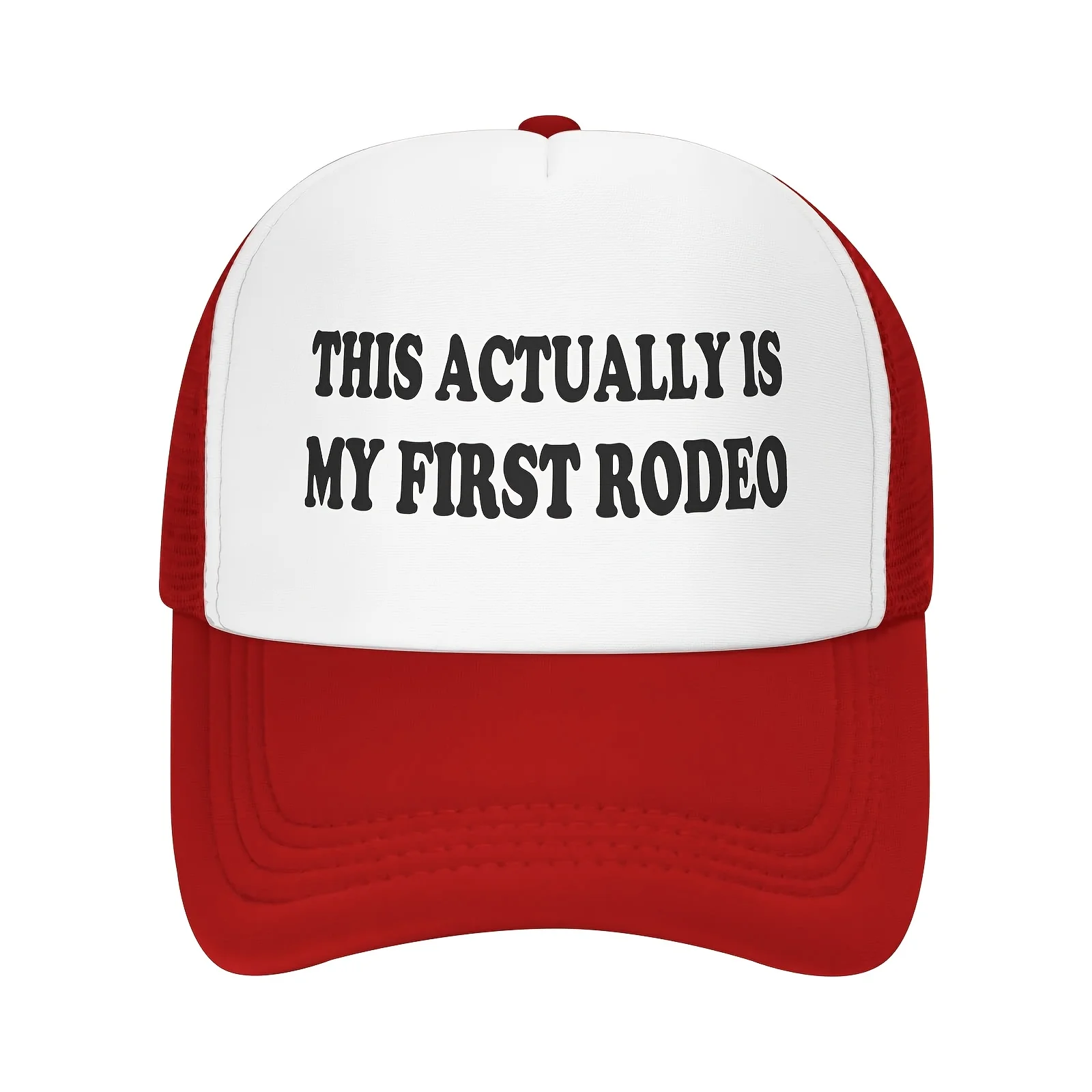 Это моя первая шляпа дальнобойщика Rodeo, забавная бейсболка с сетчатой спинкой, регулируемая для мужчин и женщин
Это моя первая шляпа дальнобойщика Rodeo, забавная бейсболка с сетчатой спинкой, регулируемая для мужчин и женщин