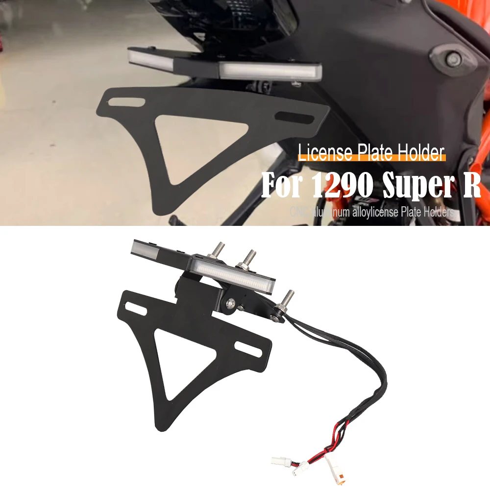 For 1290 Super Duk R Motorcycle Rear Short Tail Stock Tidy License Plate Holder Tailstock Bracket 2020 2021 2022 2023 - 2025 
For 1290 Super Duk R Motorcycle Rear Short Tail Stock Tidy License Plate Holder Tailstock Bracket 2020 2021 2022 2023 - 2025