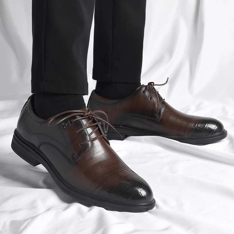 Осенняя брендовая дышащая повседневная мужская обувь ручной работы, новая модная мужская удобная нескользящая уличная повседневная обувь на шнуровке
Осенняя брендовая дышащая повседневная мужская обувь ручной работы, новая модная мужская удобная нескользящая уличная повседневная обувь на шнуровке