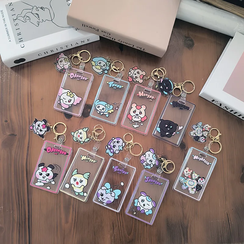 Kpop ATEEZ New Cute Cartoon Image Card Holder Hongjoong Yeosang Photo Card Holder Keychain San Mingi Wooyoung Fan Gift Keyring
Kpop ATEEZ New Cute Cartoon Image Card Holder Hongjoong Yeosang Photo Card Holder Keychain San Mingi Wooyoung Fan Gift Keyring