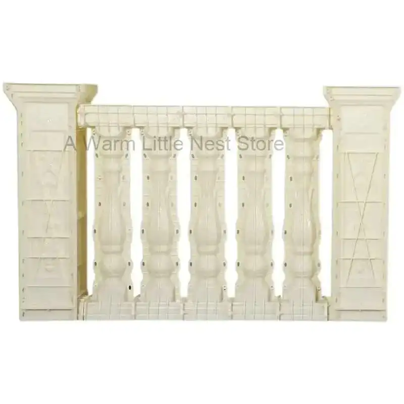 Roman Column Railing Mold European Villa Vase Column Balcony Guardrail Cement Column Handrail Cast-in-place Fence Mold Building
Roman Column Railing Mold European Villa Vase Column Balcony Guardrail Cement Column Handrail Cast-in-place Fence Mold Building