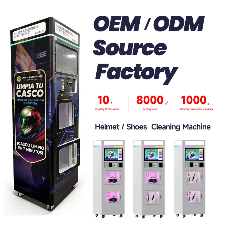 Custom Self-Service Helmet Cleaning Machine with SDK Function Touch Screen Metal Construction
Custom Self-Service Helmet Cleaning Machine with SDK Function Touch Screen Metal Construction