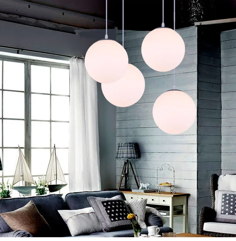 dia.20cm Led lighting modern brief lighting lamps milky white ball lights glass ball pendant light restaurant lamp
dia.20cm Led lighting modern brief lighting lamps milky white ball lights glass ball pendant light restaurant lamp