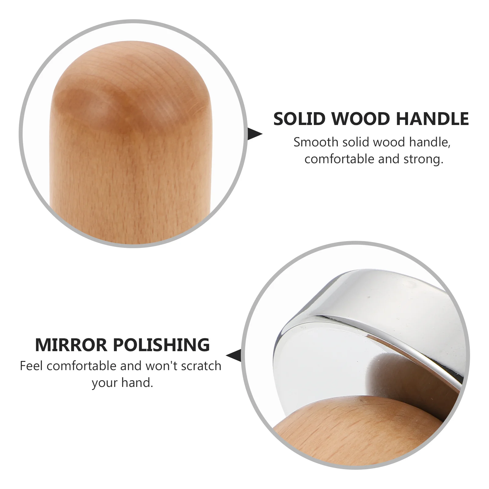 1Pcs Coffee Tamper Wooden Handle Stainless Steel Press Professional Espresso Powder Distributor Home Cafe Bar Tool 
1Pcs Coffee Tamper Wooden Handle Stainless Steel Press Professional Espresso Powder Distributor Home Cafe Bar Tool