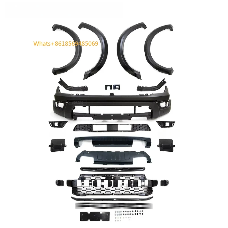 Ranger T9 to Range Raptor 2023 Body Kit with Bumper Grille
Ranger T9 to Range Raptor 2023 Body Kit with Bumper Grille