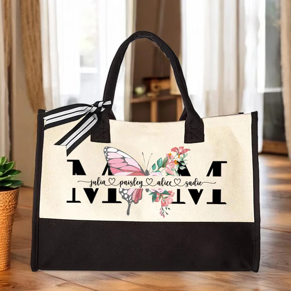 Yard Canvas Tote Bag Custom Butterfly Graphic Mom Print Family Groups Home Party Daily Casual Article Keeping Gift
Yard Canvas Tote Bag Custom Butterfly Graphic Mom Print Family Groups Home Party Daily Casual Article Keeping Gift