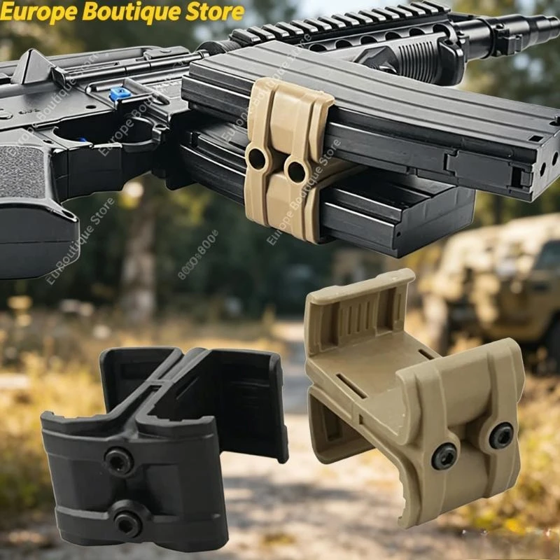 All-purpose AR-15 Mag Parallel Adapter for M4 Rifle Dual Magazine Coupler Connector Clip Airsoft Accessories
All-purpose AR-15 Mag Parallel Adapter for M4 Rifle Dual Magazine Coupler Connector Clip Airsoft Accessories