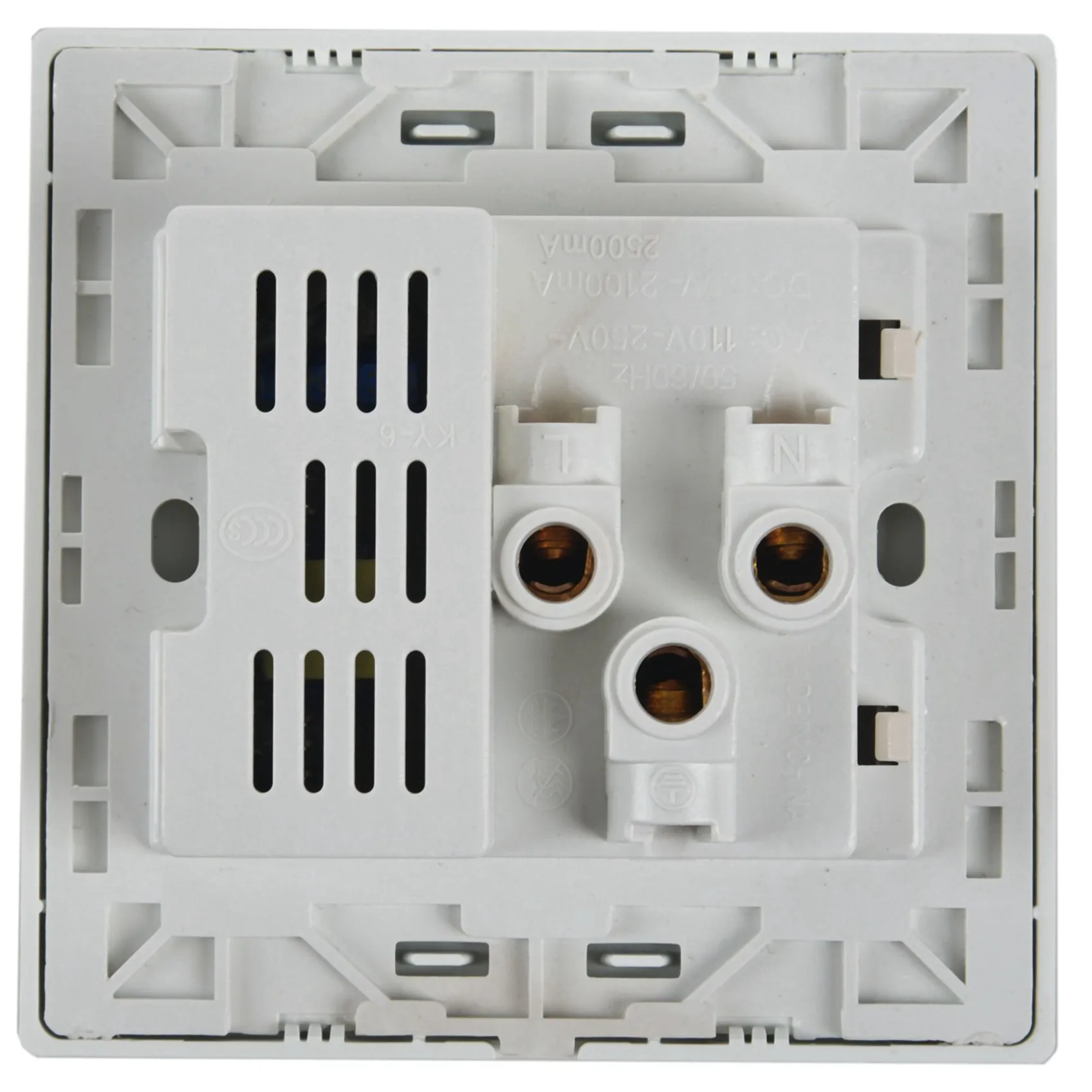 AB46-6X 2.1A двойной USB-адаптер для настенного зарядного устройства, универсальная розетка, панель, белый переключатель
AB46-6X 2.1A двойной USB-адаптер для настенного зарядного устройства, универсальная розетка, панель, белый переключатель