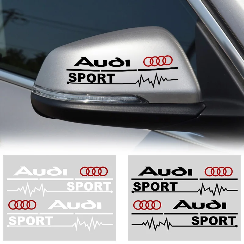 2PCS Car Rearview Mirror Side Decoration Stickers for Audi S LINE A3 8p A4 B8 B7 B6 B9 A5 A6 C6 C7 8v Q5 A1 Q3 Q7 A6 8l C5 A7 RS
2PCS Car Rearview Mirror Side Decoration Stickers for Audi S LINE A3 8p A4 B8 B7 B6 B9 A5 A6 C6 C7 8v Q5 A1 Q3 Q7 A6 8l C5 A7 RS